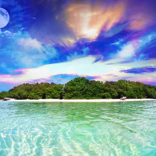Custom image showing  celestial blue depths page - Professional Drupal theming and development services