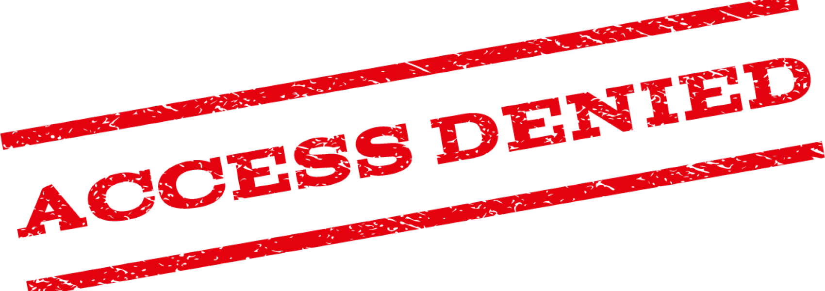 Custom image showing  access denied page - Professional Drupal theming and development services
